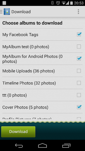 MyAlbum: Social photos manager