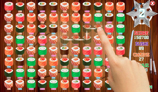 FREE Ninja Sushi Swipe Game Screenshots 6