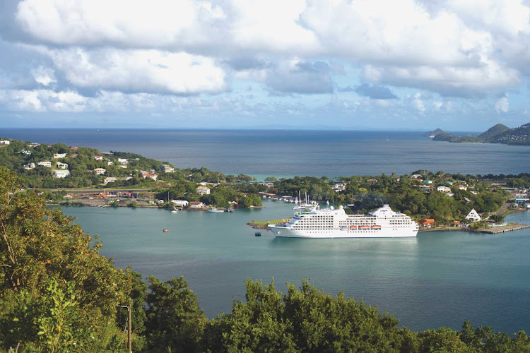 Hike up to Fort Charlotte to appreciate the beautiful vistas of the island during a day tour of St. Lucia on Seven Seas Navigator.