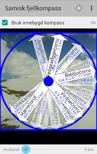 Sami Hiking Compass