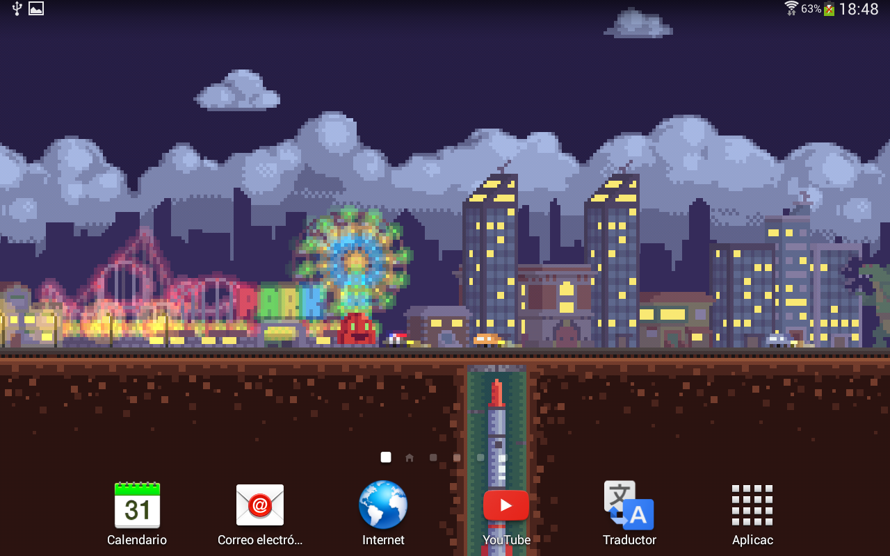 Pixel Road Wallpaper DONATE Apl Android Di Google Play