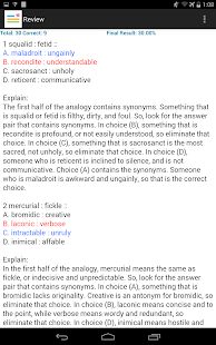 Miller Analogies Test Prep Screenshots 7