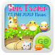 GO SMS Pro Cute Easter Pop thx