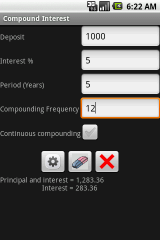 Interest Rate Professional Screen 2