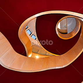 Theatre Royal Staircase by Wendy Milne - Buildings & Architecture Other Interior