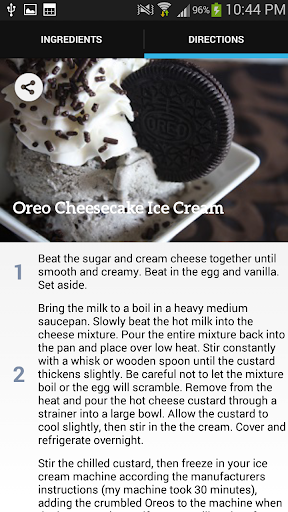 Oreo Cheesecake Ice Cream