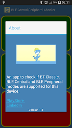 BLE Central,Peripheral Check poster 4