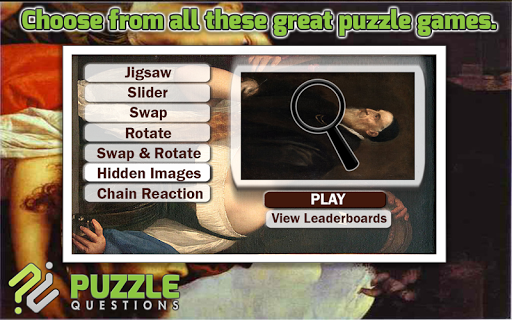 Art Puzzle Games: Titian