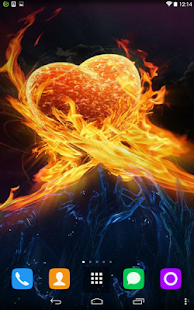 How to mod Fiery Heart Live Wallpaper 1.1.1 mod apk for pc