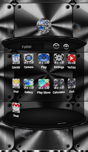 Next Launcher Theme Metalcraft - screenshot thumbnail