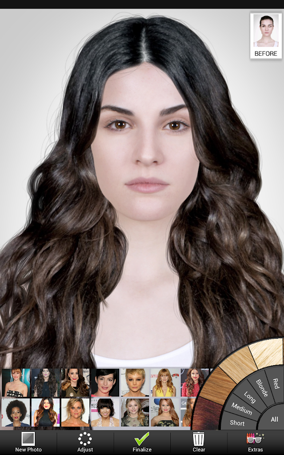 Celebrity Hairstyle Salon - screenshot