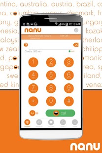 nanu - free calls for everyone - screenshot thumbnail