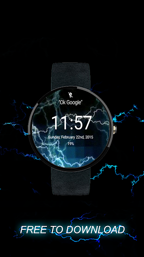 Electric Energy Watchface