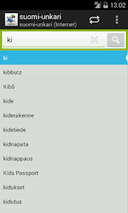 Download Finnish-Hungarian Dictionary APK for Android