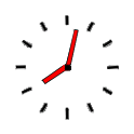 Transparent Clock icon