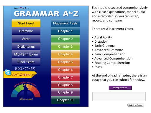A-Z Grammar
