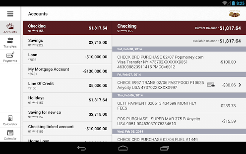 Village Bank Mobile for Tablet Screenshots 2