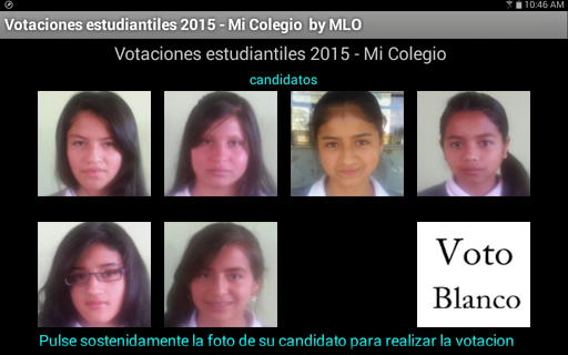 Votaciones Estudiantiles