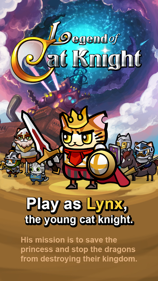 Legend of Cat Knight v1.0.0 MOD [Unlimited Money] Apk