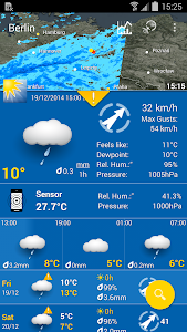 Screenshot WeatherPro v3.4