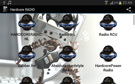 【免費音樂App】Hardcore RADIO-APP點子