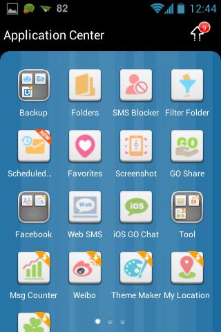 【免費個人化App】gognome GO SMS Pro Theme-APP點子