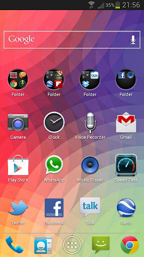 Jelly Bean 4.2 HD GO Theme v3.1