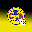 Club America Wallpaper 3D logo