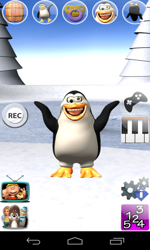 Sweet Talking Penguin Deluxe Screen 3