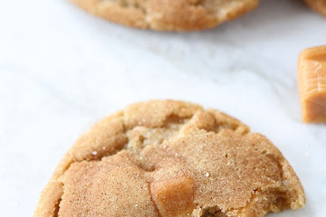 Brown Butter Salted Caramel Cookies
