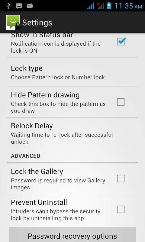 Lock for Messages (SMS Lock) - screenshot