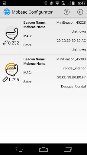 Mobeac Beacon Configurator