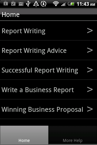 How to Write a Report