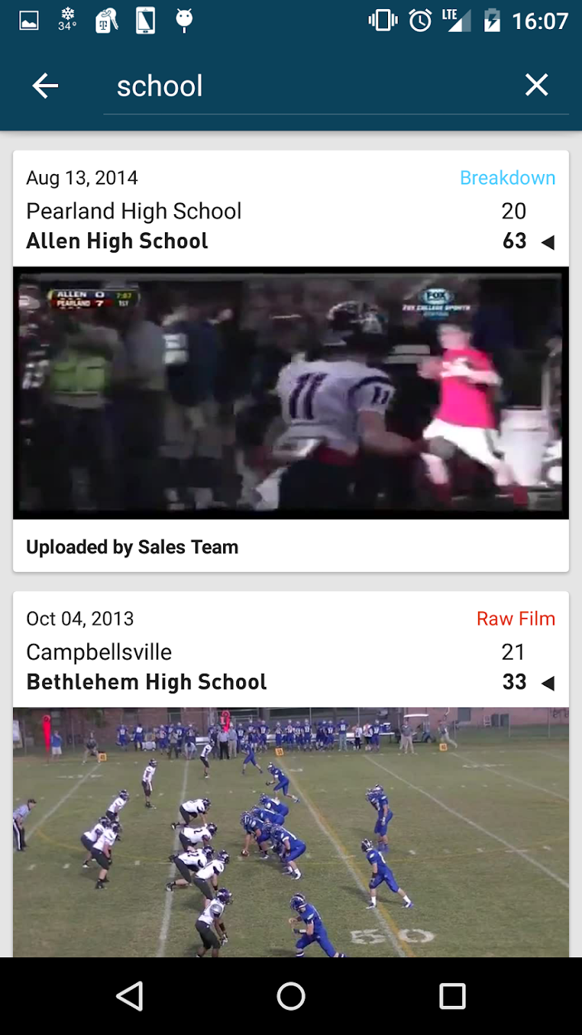 Krossover Athlete Screen 2