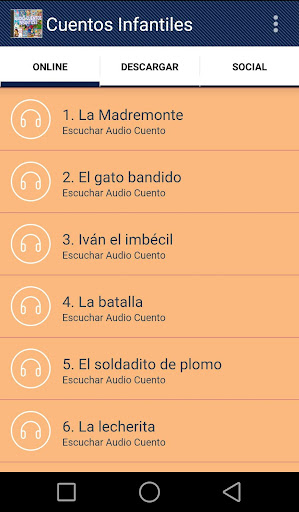 【免費書籍App】Audio Cuentos Infantiles-APP點子