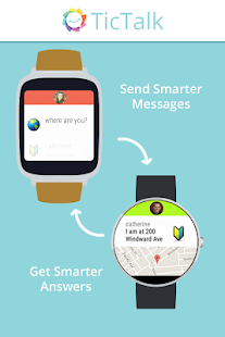 TicTalk chat on Android Wear Screenshot