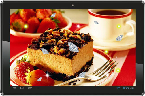【免費個人化App】Chocolate Cakes live wallpaper-APP點子