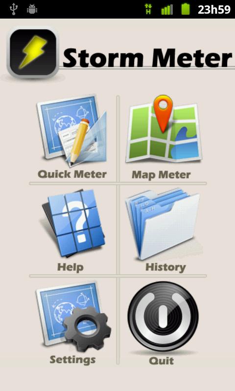 Storm Meter Screen 1