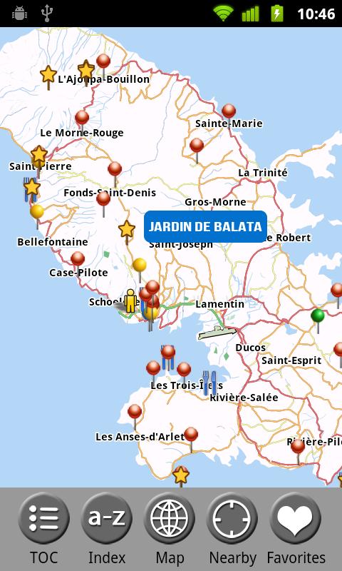 Martinique - Guide &amp; Map Screen 2