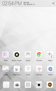 Flat White Atom Iconpack - screenshot thumbnail