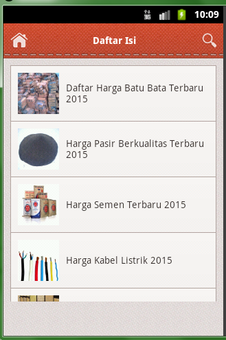 【免費書籍App】Daftar Harga Bahan Bangunan-APP點子