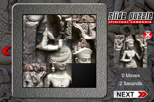 Slide Puzzle Cambodia Temples