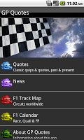 GP Motorsport Quotes Free APK capture d'écran Thumbnail #1