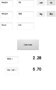 Lastest Chemo Calculator Free APK for Android