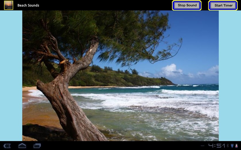 Beach Sounds Screen 2