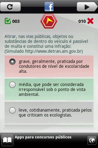 Legislação Trânsito Screen 3