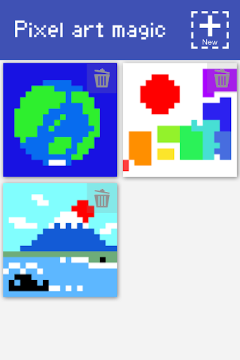 Pixel art magic