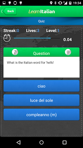 【免費教育App】Learn Italian-APP點子