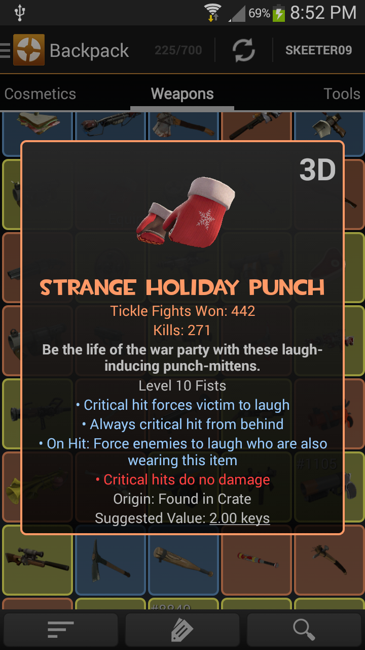Itemizer: TF2 Pro Screen 3