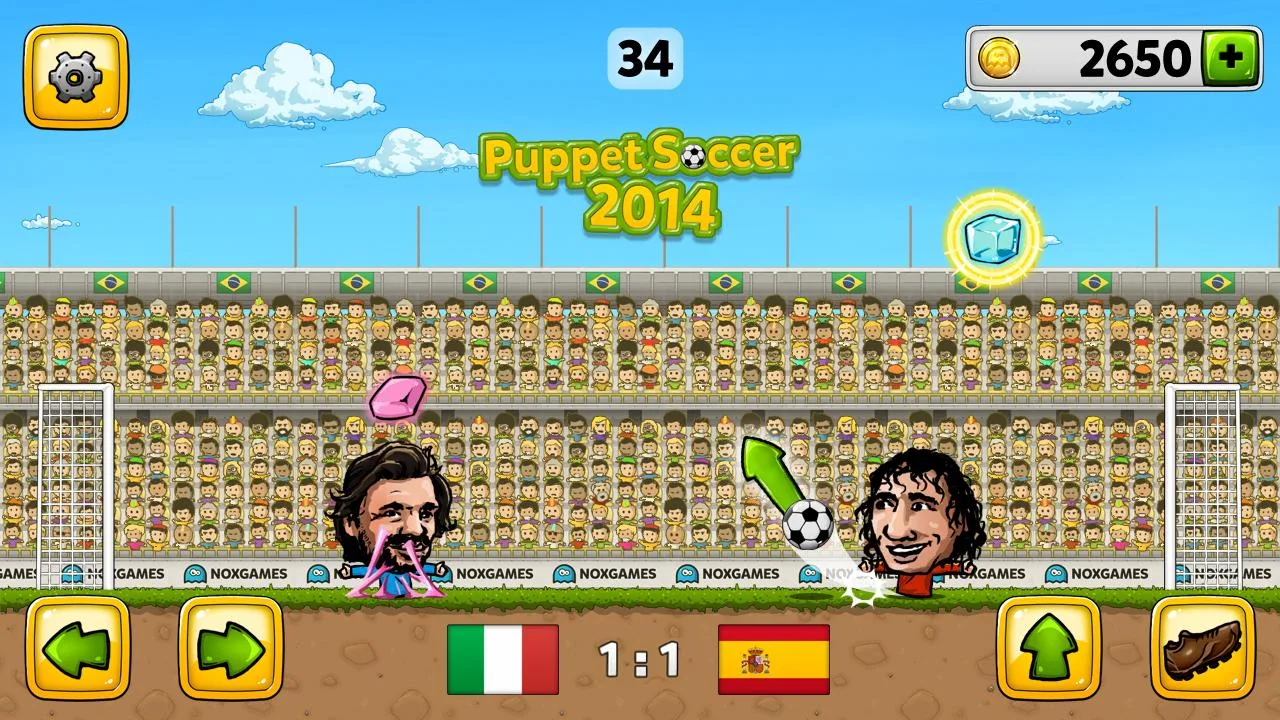  Puppet Soccer 2014 - Football- screenshot 